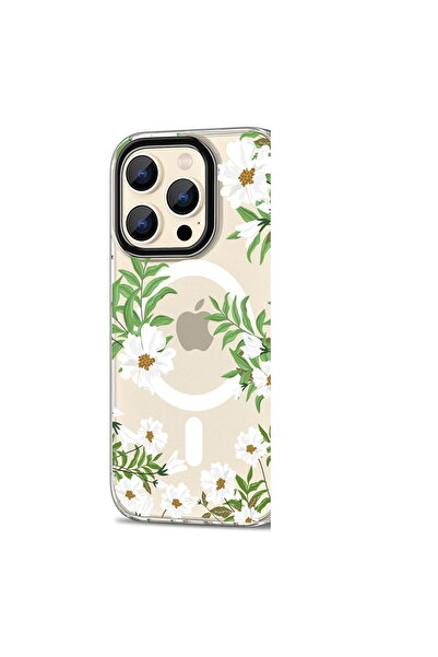 Tech-Protect MagSafe Case for iPhone 15 Pro Daisy