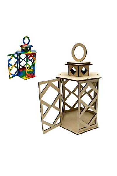 KİDOSE Ramadan Themed Unassembled Oil Lamp Design Kit for Children |   Paint ...