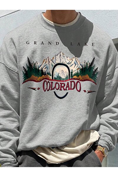 OVER HEAD Hanorac pentru bărbați, cu imprimeu Colarado, pentru ciclism