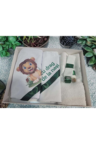 OBSIDION Set trusou botez BASIC - verde inchis leu