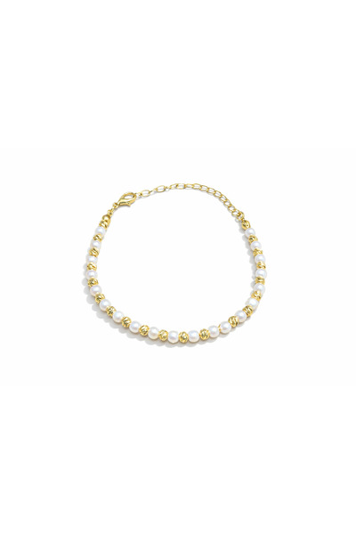 PaminBags Aksesuar Pearl Detailed Braided Bracelet Lns00110