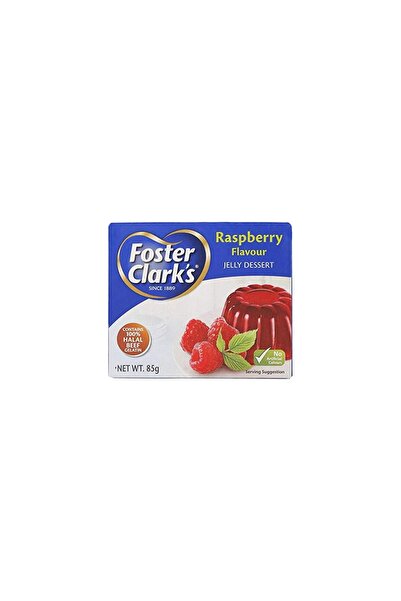 Other F. Clarks gelatin beef red raspberry flavor, 80 gm