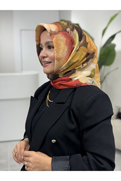 La Boutique Eşarp La Boutique Yaz/Güz Serisi Organik Desenli Eşarp