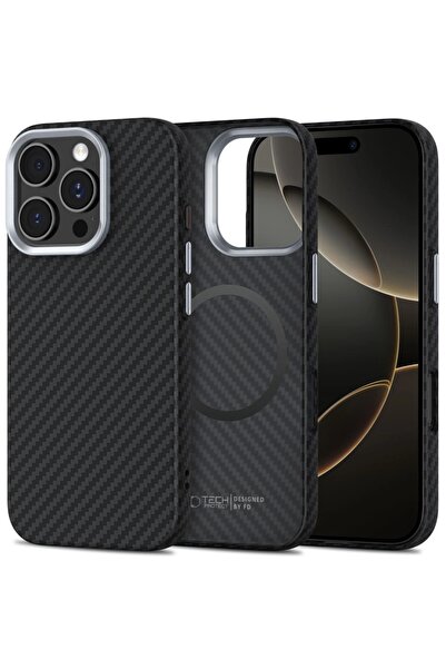 Tech-Protect Θήκη Ion Carbon MagSafe για iPhone 16 PM