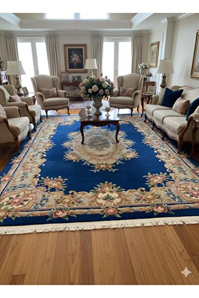 RD RAMAZAN DAĞ EL HALI SANATI El Dokuma Kabartmalı Çin Halısı Birinci Sınıf K...