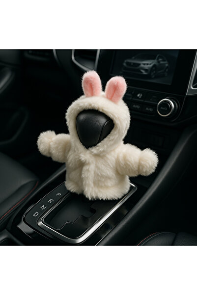 merdümek Rabbit araç vites topuzu süsü - araba vites aksesuarı