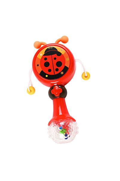 Kiko Rattle Drum Toy, Red