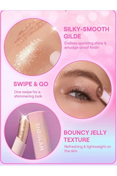 SHEGLAM Jelly Glaze Stick Far-Champagne Gleam