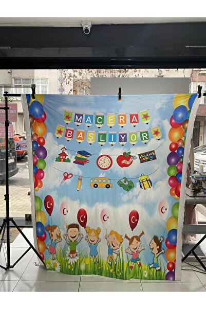 PROMISEBACKDROP2 MACERA BAŞLIYOR,EGİTİM,OKUL Arka Fon | Renkli ve Neşeli Tasa...