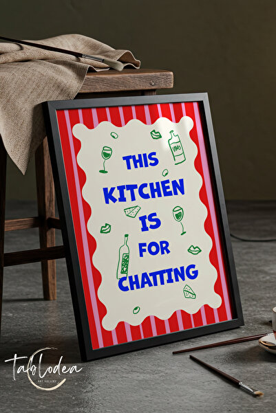 tablodea Poster înrămat cu decor de bucătărie în stil Pinterest, pictură mura...