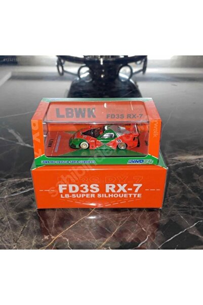 Inno 64 Models 1:64 INNO64 LBWK RX7 (FD3S) LB-Super Silhouette