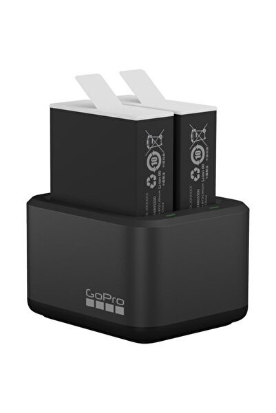 GoPro Încărcător dublu H10B ADDBD-211-EU, 2 baterii Enduro, negru