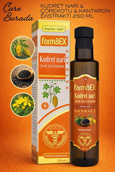 Çare Burada Kudret Narı & Çörekotu & Kantaron Ekstraktı 250 Ml
