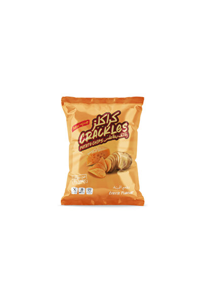 Crackles Cheese Chips, 21 gm
