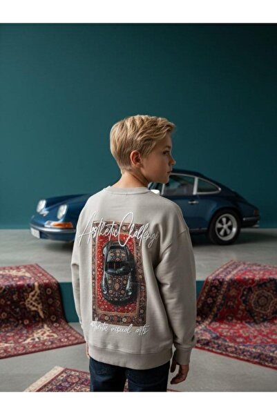 Zekids Rucsac pentru băieți cu mașină cu imprimeu Design Swea tricou