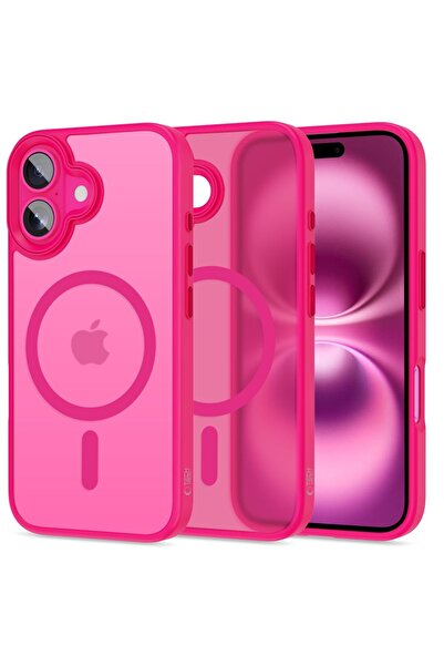 Tech-Protect MagMat Case with MagSafe, Pink, iPhone 16