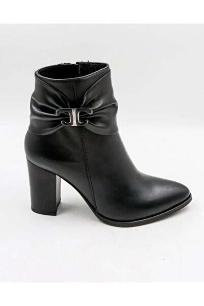 Venüs 2355809K Women's Genuine Leather Heeled Classic Boots