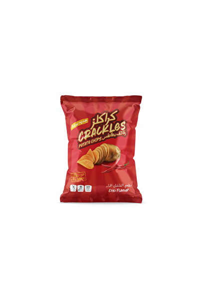 Crackles Hot Pepper Chips, 21 gm