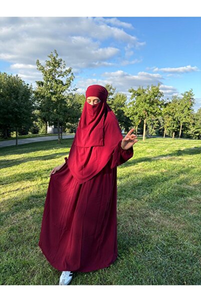 Fashion journey Ferace Souffle Hac Umre Acelya Set Ferace Souffle and Veil