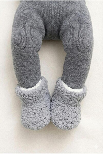 Numix Baby Kids Children's Slippers, Baby Home Boots, Lamb Fabric, Non-Slip S...