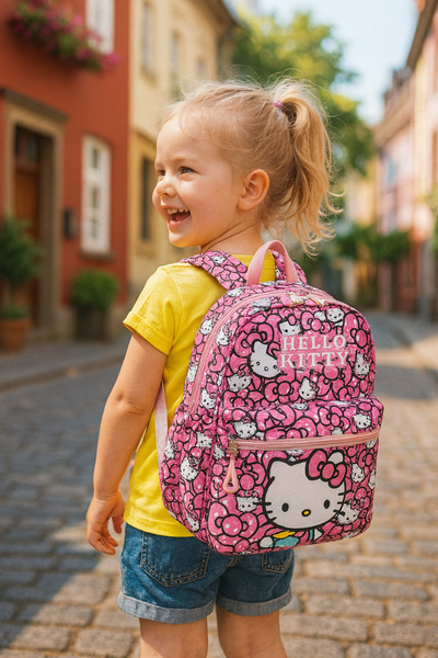 Hello Kitty Cute Pink Bag Set / Pembe Çanta Set