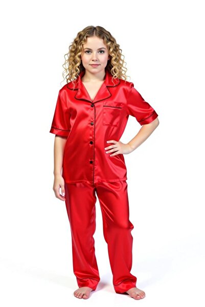 Katerinna Pijama fetitte din matase naturala 100 %, 19 momme , 6 A calitate -...