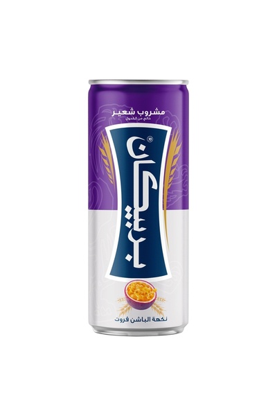 BARBİCAN مشروب الشعير بنكهة فاكهة الباشن، 250 مل