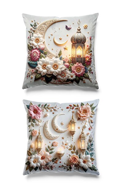 Pilloveland طقم غطاء وسادة من الجلد المدبوغ مكون من قطعتين من آيفت - ربيع رمض...