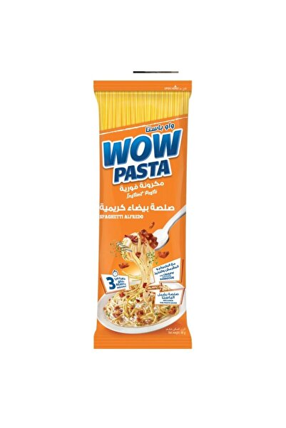 WOW معكرونة سباجيتي ألفريدو سريعة التحضير، 88 جرام