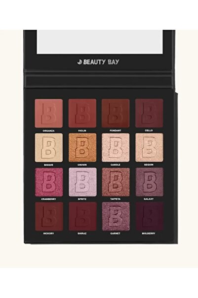 Beauty Beauty Bay 16-Color Eyeshadow Palette - Rich