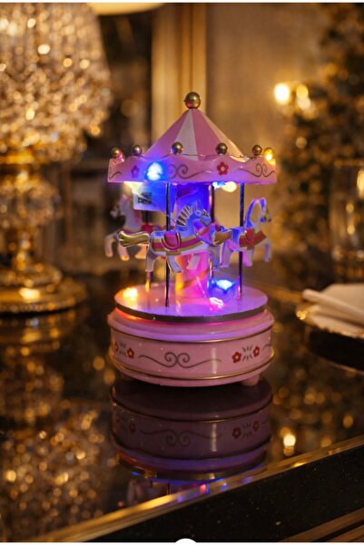 ZEUS_OLİMPOS Figürlü Dönence - Atlı Karınca Tasarımlı Müzikli ışıklı özel tas...