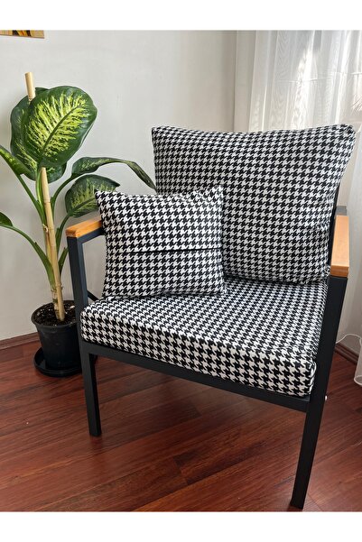 MADAMİNCİ Balkon Bahçe Çay Seti Minder Kılıfı KazAyagı Model 55*60 cm ölçüler...