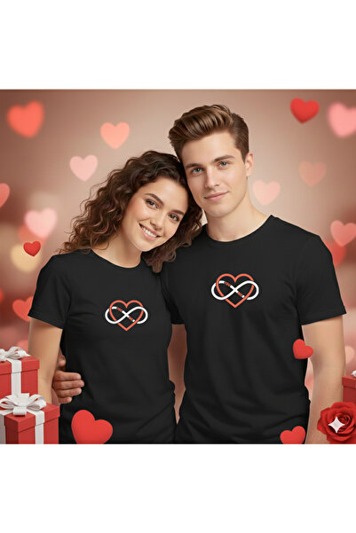 stil x Custom Couples T-Shirts for Valentine's Day, Double Pack, Regular Fit