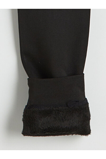 LC Waikiki Beli Lastikli İçi Şardonlu Kadın Tayt