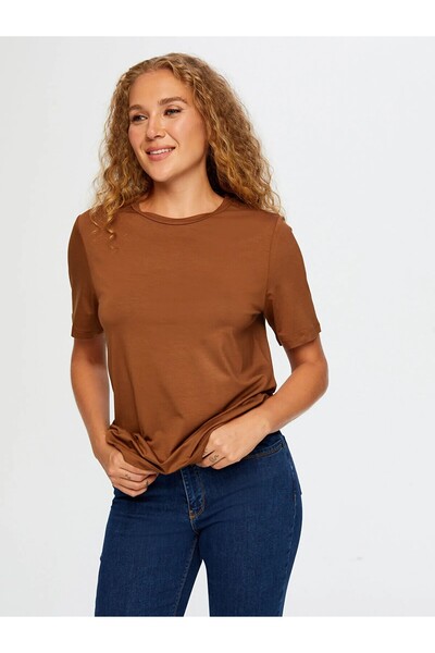 centilmen Fai̇k Sönmez Round Neck Short Sleeve T-Shirt Tsh009