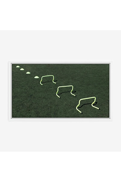 Tajridhome لوحة رياضية - حواجز تدريب - أرضية خضراء - نشيط - لوحات فن عصري - ل...