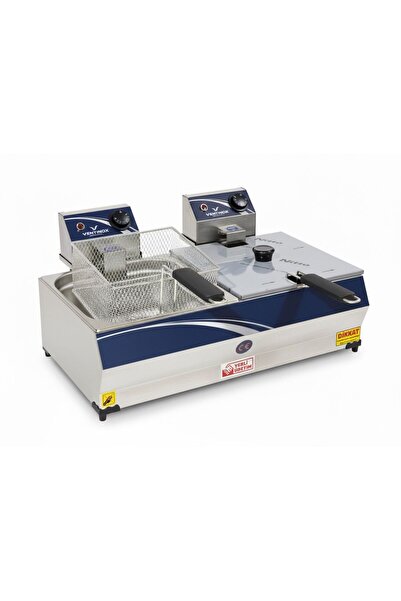 Ventinox INDUSTRIAL 8+8 lt elektrikli fritöz makinesi