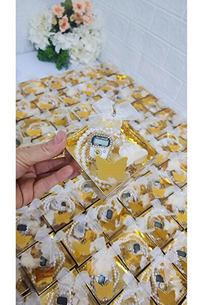 Hediye Atölyem Kisiye Ö zel iSiMLi Hac Umre Ve Bebek Mevlidi Plastik Boncuk N...