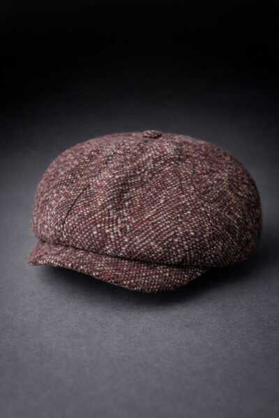 ALASEREN Unisex 8 Piece British Cap |   Winter Wool Patterned Retro Hat