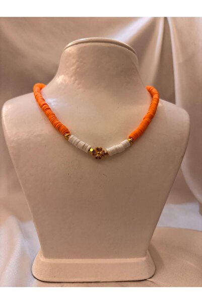 GIDI GIDI SHOP Fi̇mo bead women's necklace