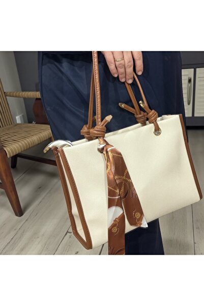 GÖNÜL Fular Detaylı Çanta