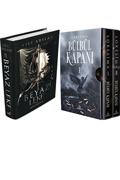 İndigo Kitap Beyaz Leke 2 Özgürlük Ciltli ve Bülbül Kapanı 1 ve Bülbül Kapanı...