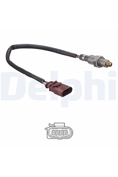 DELPHİ Sonda Lambda Seat Ibiza 4/Toledo 4 Skoda Fabia 3/Rapid