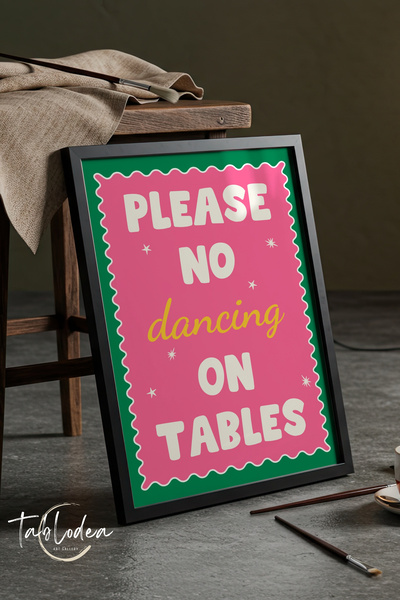 tablodea Stil Pinterest, fără text, afiș înrămat, colorat, retro, pentru cafe...