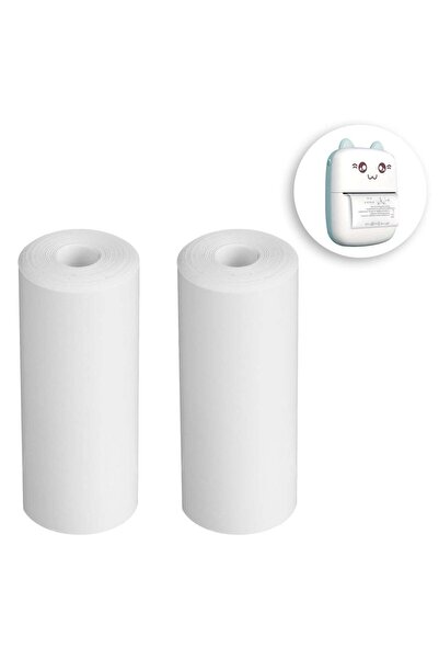 OEM Rezerve Hartie Rola Alba pentru Imprimimanta Mini 5mx5.5cm - 2buc