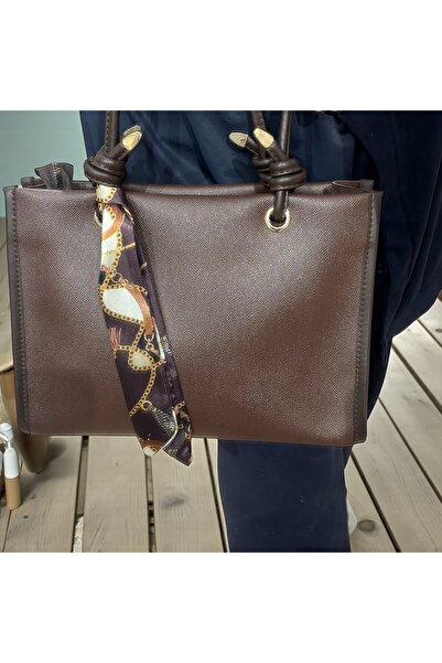 GÖNÜL Fular Detaylı Çanta