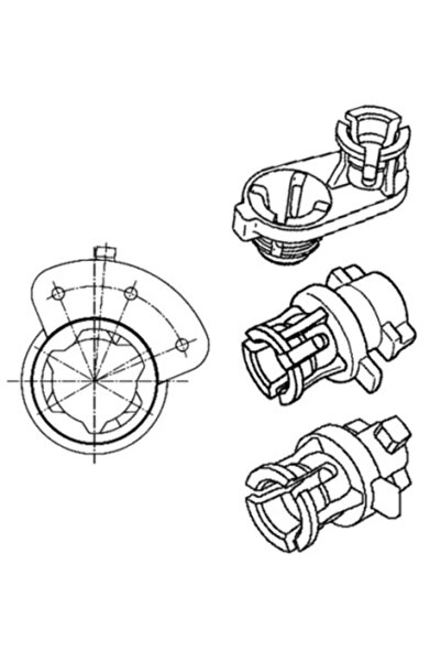 Hella Suport, Element Reglare-Reglare Faruri 8Hg183586-001