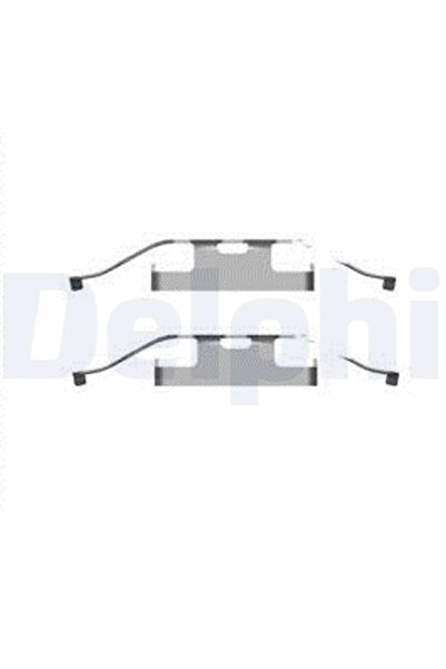 DELPHİ Set Accesorii Placute Frana Vw Multivan T5/Touareg/Transporter T5 Bus