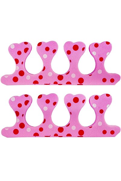 OEM Pink Polka Dot Pedicure Toe Separator - 1 pair