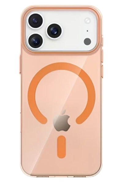 cepmoda iPhone “17 Pro Max” Blank Magsafe Transparent Hard Pc Premium Cover/C...